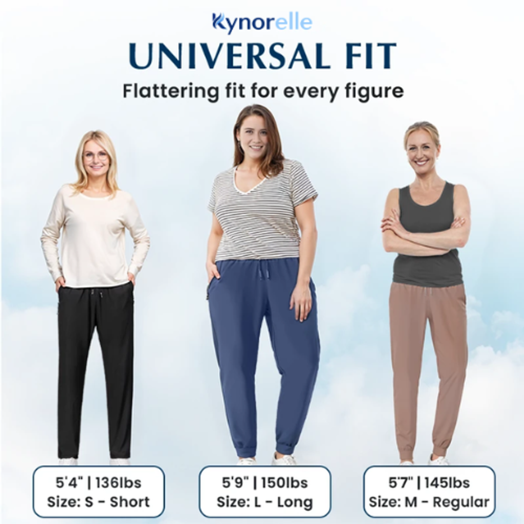 Kynorelle ® - Women's Ultra Stretch Ice Silk Comfort Casual Pants 📢 HOT DEAL 50% OFF ⏰ 