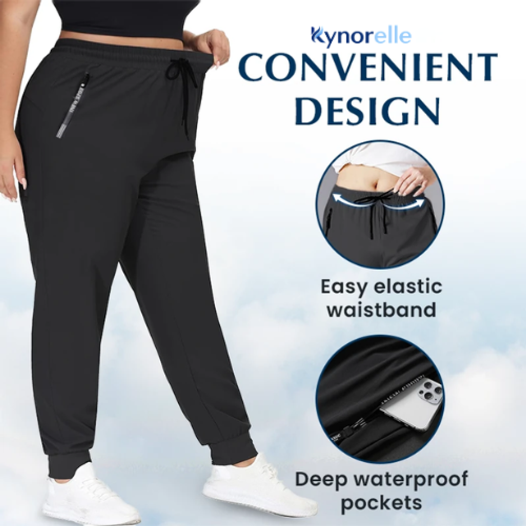 Kynorelle ® - Women's Ultra Stretch Ice Silk Comfort Casual Pants 📢 HOT DEAL 50% OFF ⏰ 